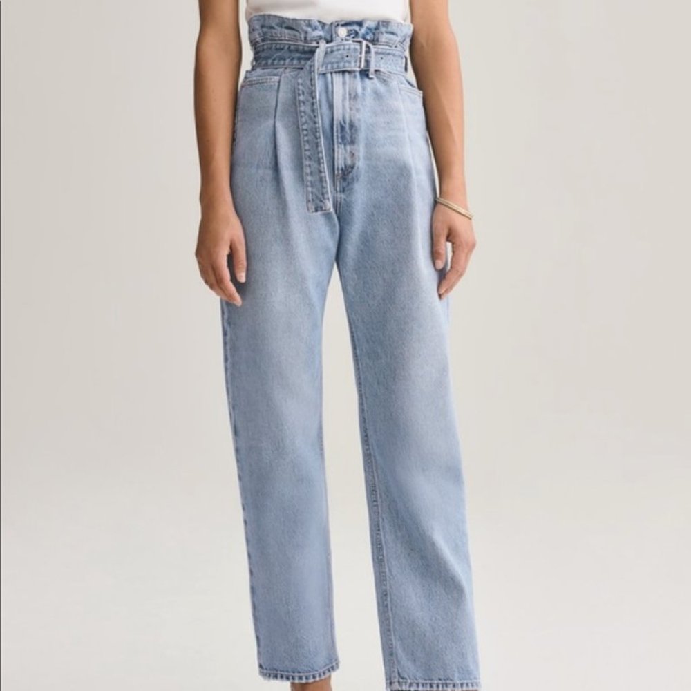 Agolde reworked  90's paperbag jeans size 29